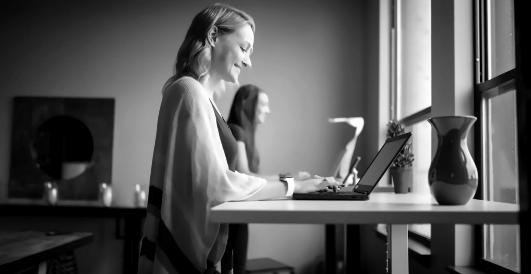 Business planning session with financial modeling tools and calculators